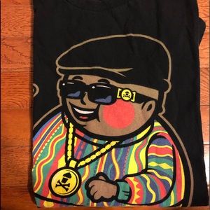 Johnny Cupcakes rare EAST (Biggie)vs WEST (2Pac) M